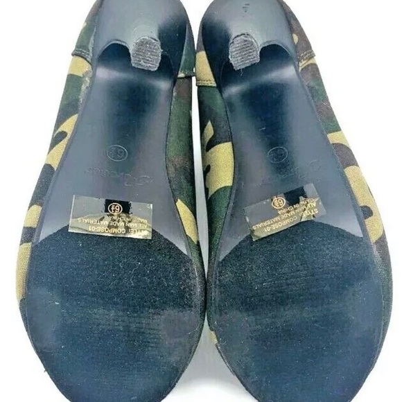 Army Green Women Pumps Stiletto Lace-up 6.5 - Picture 9 of 12